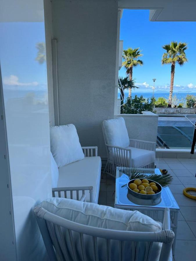 White Sidesea View Apartment Sarande Luaran gambar