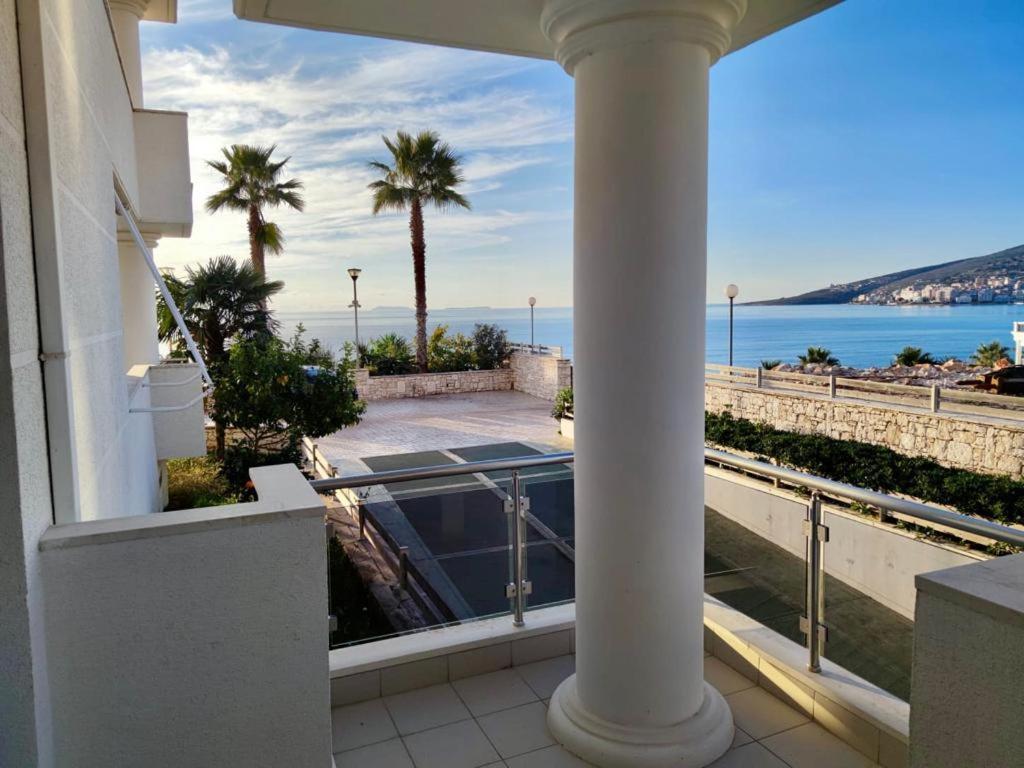 White Sidesea View Apartment Sarande Luaran gambar
